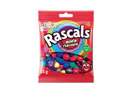 MISTER SWEET RASCALS SODA POPS 125G