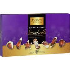 D'LICIOUS CHOCOLATE SEASHELLS 125G