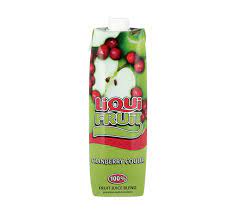 LIQUID FRUIT 1LT CRANBERRY COOLER