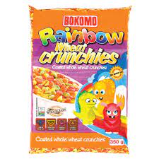 BOKOMO RAINBOW WHEAT CRUNCHIES 350G