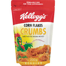 KELLOGGS CORN FLAKES CRUMBS 200G REGULAR