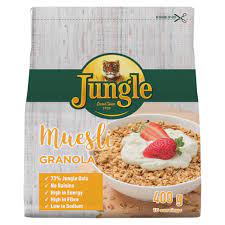 JUNGLE OATS MUESLI 400G GRANOLA