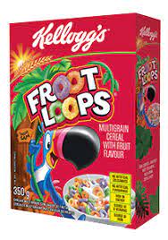 KELLOGGS FROOT LOOP FRUITY FLAVOR 350G