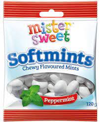 MISTER SWEET SOFTMINT PEPPERMINT 120G