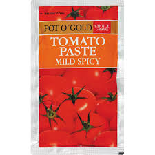 POT O GOLD TOMATO PASTE MILD SPICY 50G