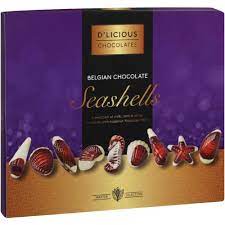 D LICIOUS CHOCOLATES SEASHELLS 250G