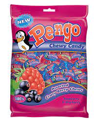 PENGO CHEWS 100s CRAZY BERRY