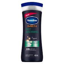 VASELINE LOTION MEN FAST ABSRB 400ML