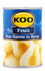 KOO CANNED PEAR HALVES 410G
