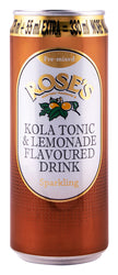 ROSES CAN 330ML KOLA TONIC & LEMONADE