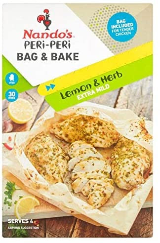 NANDO S BAG & BAKE 20G LEMON & HERB