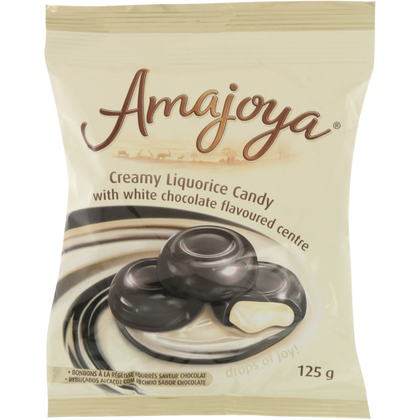 AMAJOYA 125G CREAMY LIQUORICE CANDY