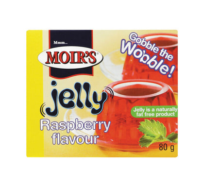 MOIRS JELLY 80G RASBERRY