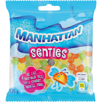 MANHATTAN SWEETS 125G SENTIES