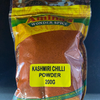 AMINA S- DRY KASHMIRI CHILLI POWDER 200G