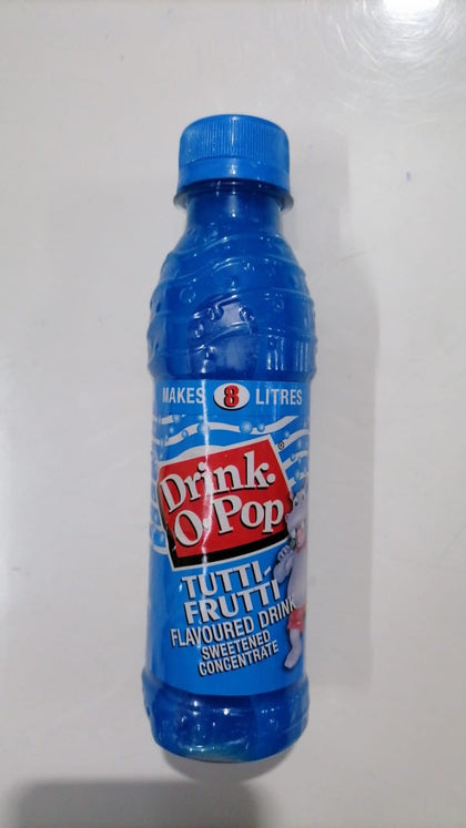 DRINK O POP BOTTLE 200ML TUTTI-FRUTTI