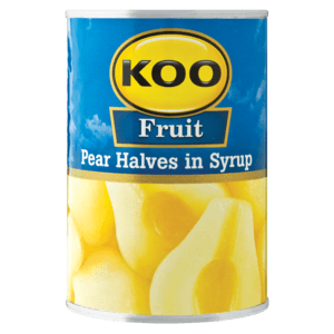 KOO CANNED PEAR HALVES LIGHT 410G