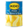 KOO CANNED PEAR HALVES LIGHT 410G