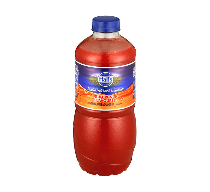 HALL S THICK & FRUITY FRUIT PUNCH 1.25LT