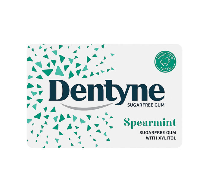DENTYNE SUGAR FREE GUM 10PC SPEARMINT
