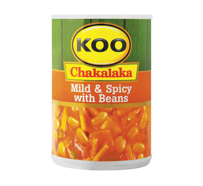KOO CHAKALAKA MILD & SPICY WITH BEANS