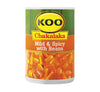KOO CHAKALAKA MILD & SPICY WITH BEANS