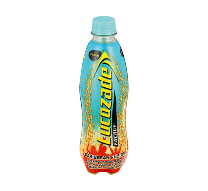 LUCOZADE ENERGY DRINK 360ML CARIBBEAN