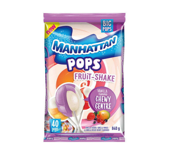 MANHATTAN POPS FRUIT-SHAKE 210G
